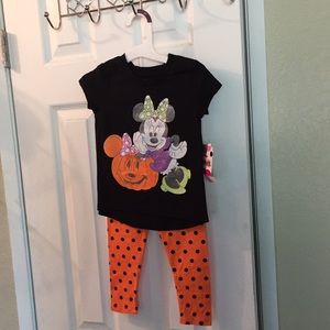 Minnie Mouse Halloween outfit size 2T new